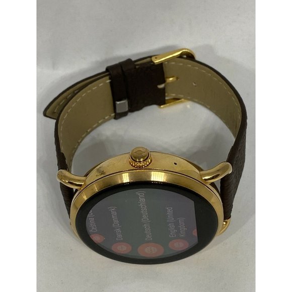 Fossil Gen 3 Authentic Genuine Smart Watch Custom Band FTW2102 LT256
